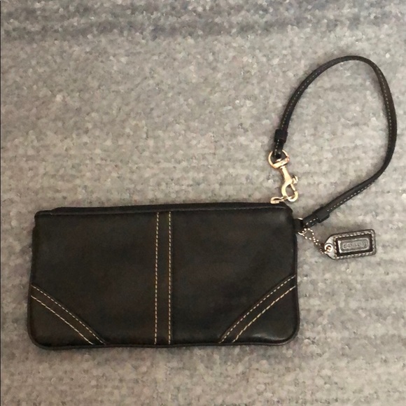 Coach Black Wristlet - Picture 3 of 4
